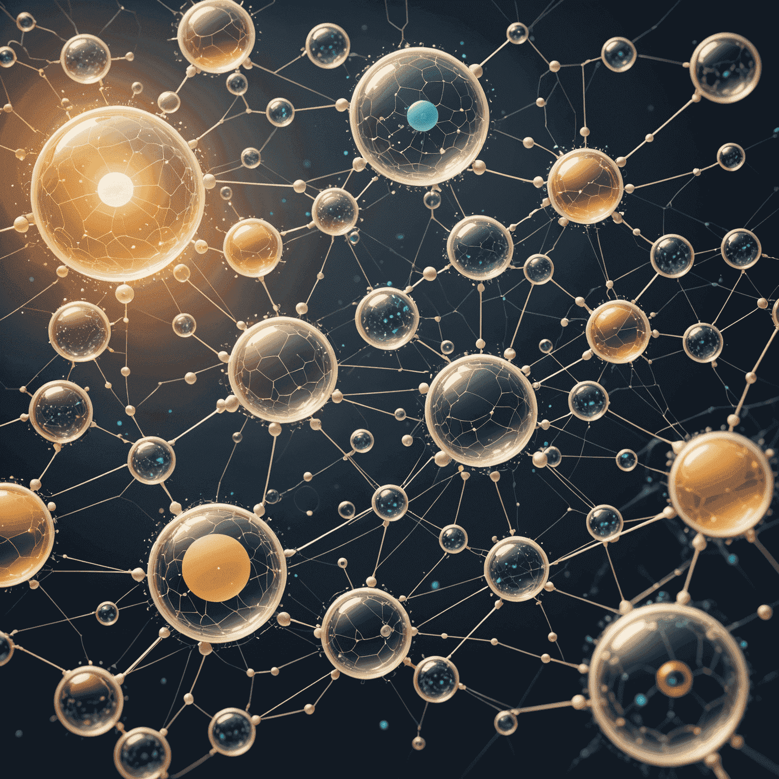 A futuristic visualization of AI transforming abstract thought bubbles into detailed storyboard panels, with neural network patterns connecting the stages